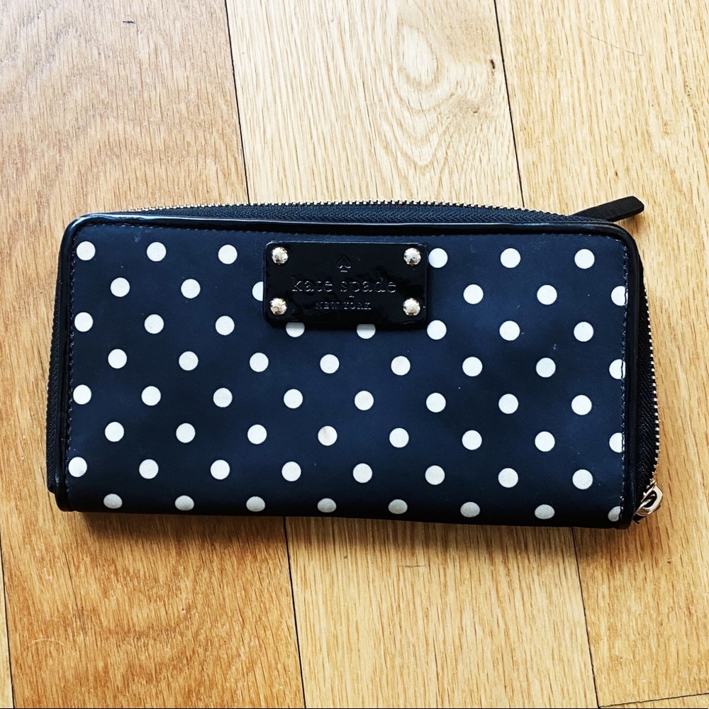 Kate Spade NY ♠️ Polka Dot Wallet